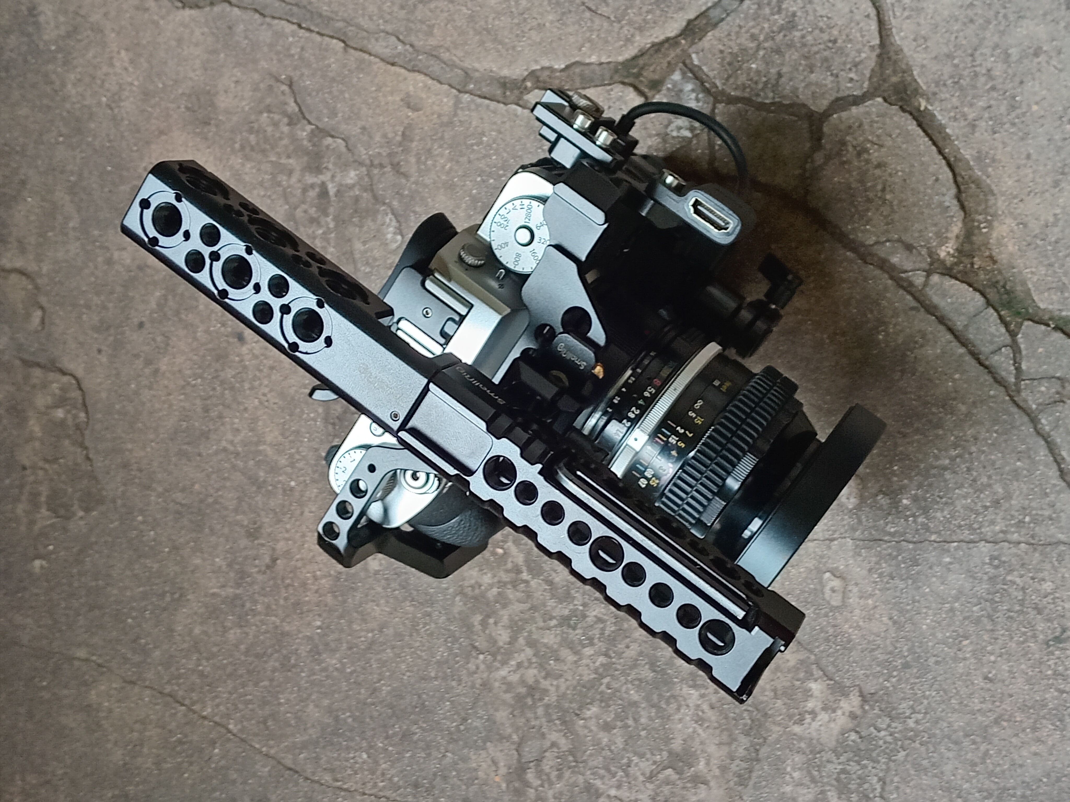 Jtz dp30電子制御ハンドルグリップ肩パッド15?mmロッドサポートDSLRリグ dwos6rj Jtz dp30電子制御ハンドルグリップ肩パッド15?mmロッドサポート